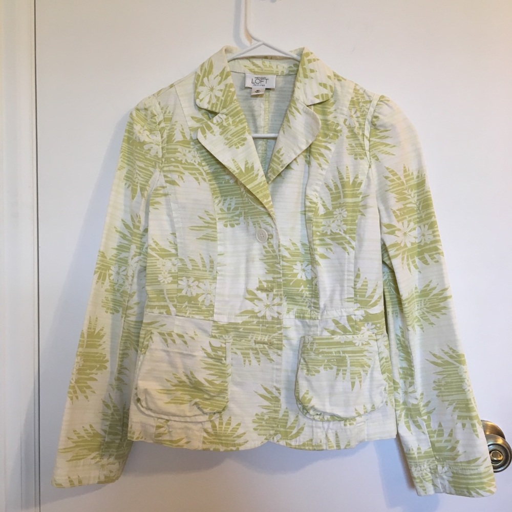 LOFT "Leafy" Blazer